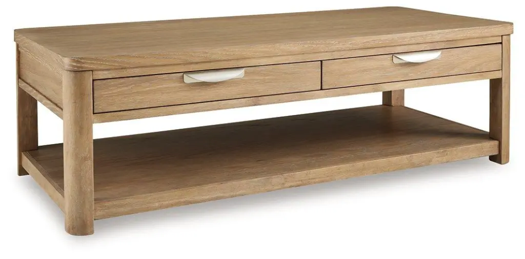 Rencott Coffee Table Modern Living Room Furniture Storage