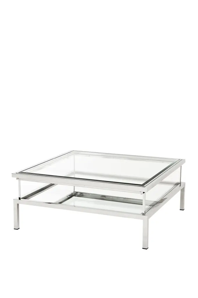Square Sliding Top Coffee Table Eichholtz Harvey Contemporary Living Room Furniture