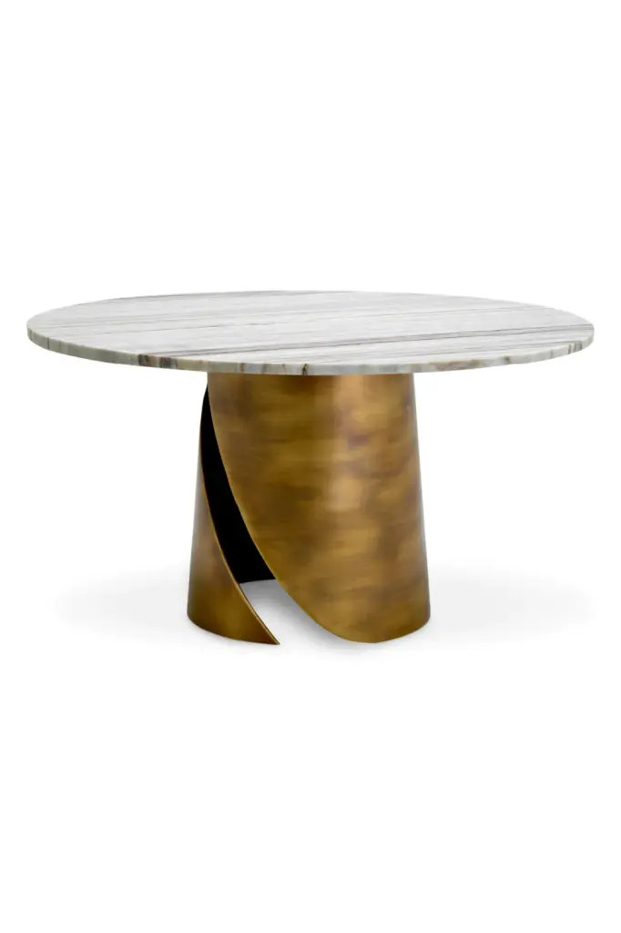 White Marble Coffee Table Eichholtz Nuova Luxury Living Room Center Table
