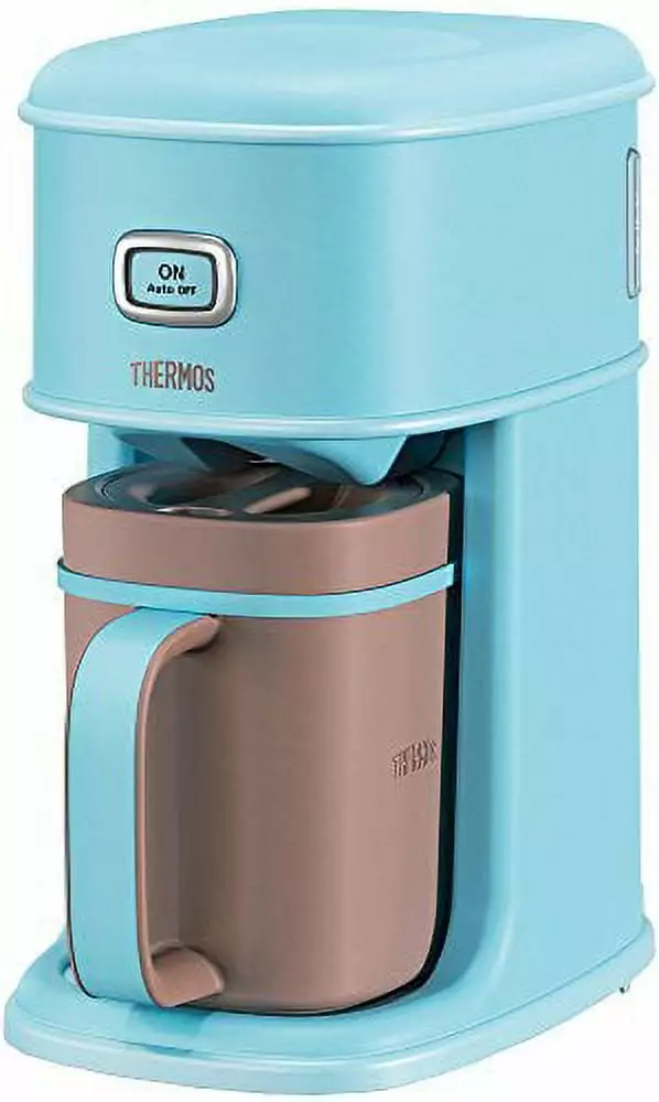 Thermos 0.66L Ice Coffee Maker Mint Blue Cold Brew Coffee at Home or Office