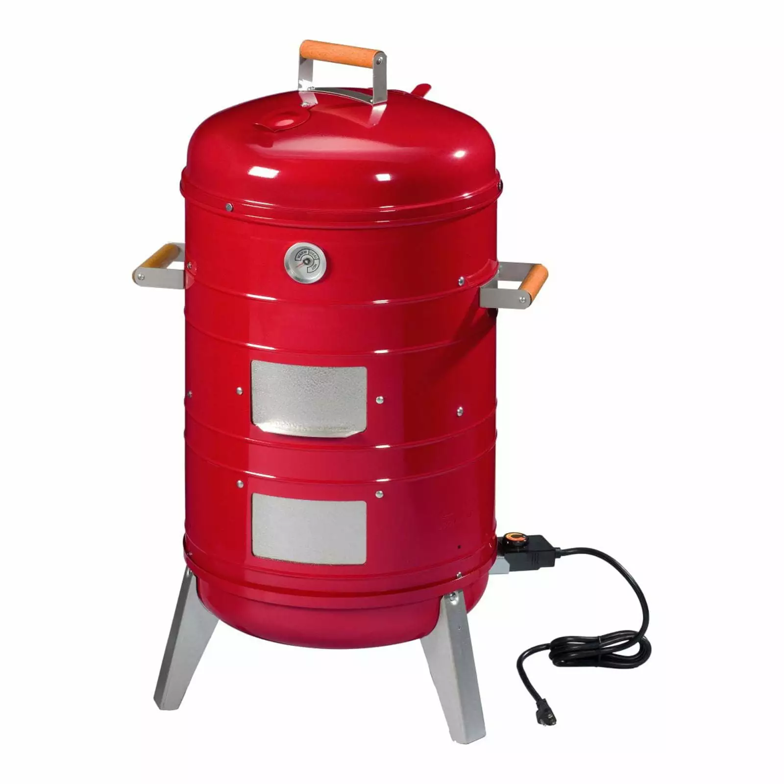 Americana 4--1 Electric and Charcoal Water Smoker Americana Grills
