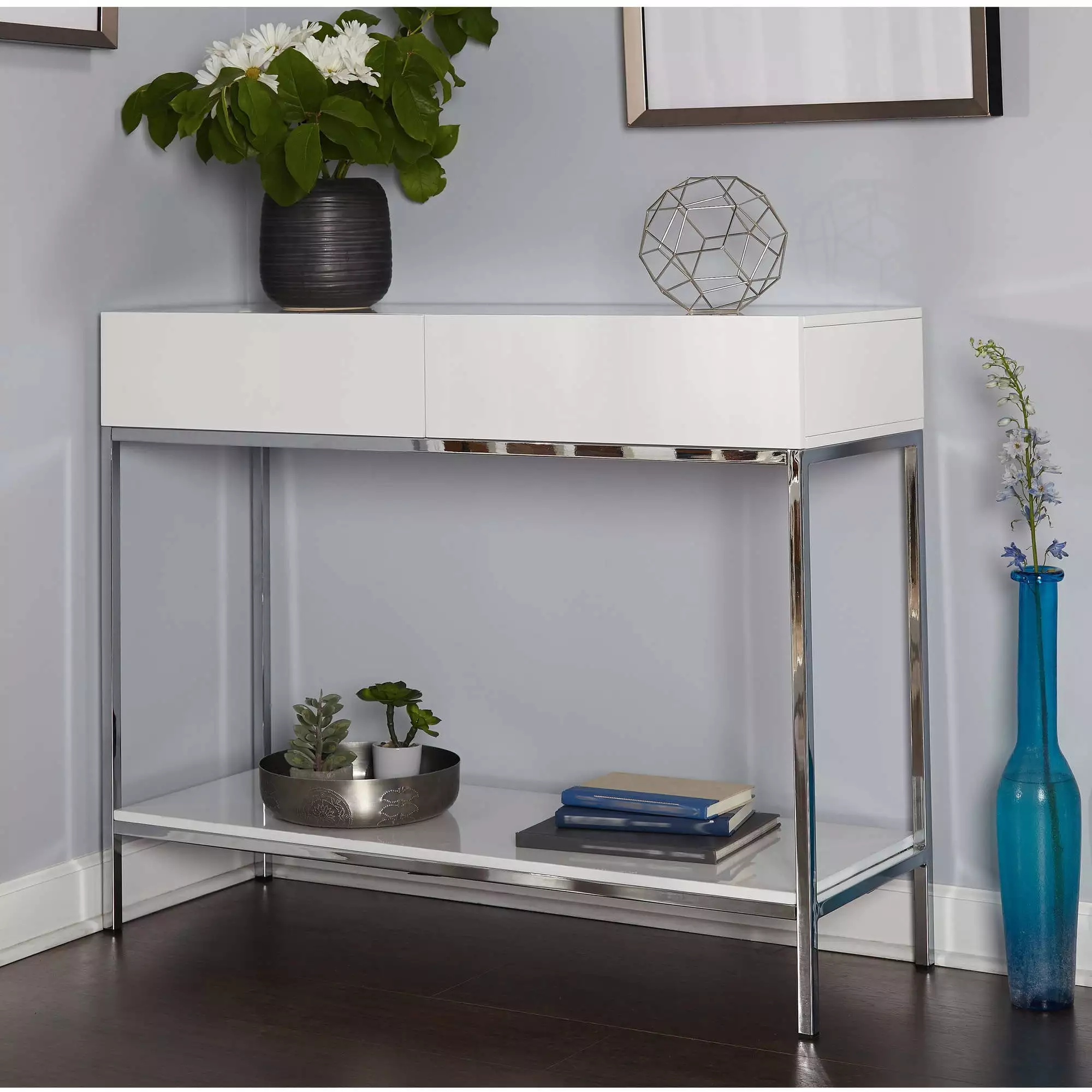 Lewis Sideboard Console Table Living Room or Dining Room Storage Console TMS
