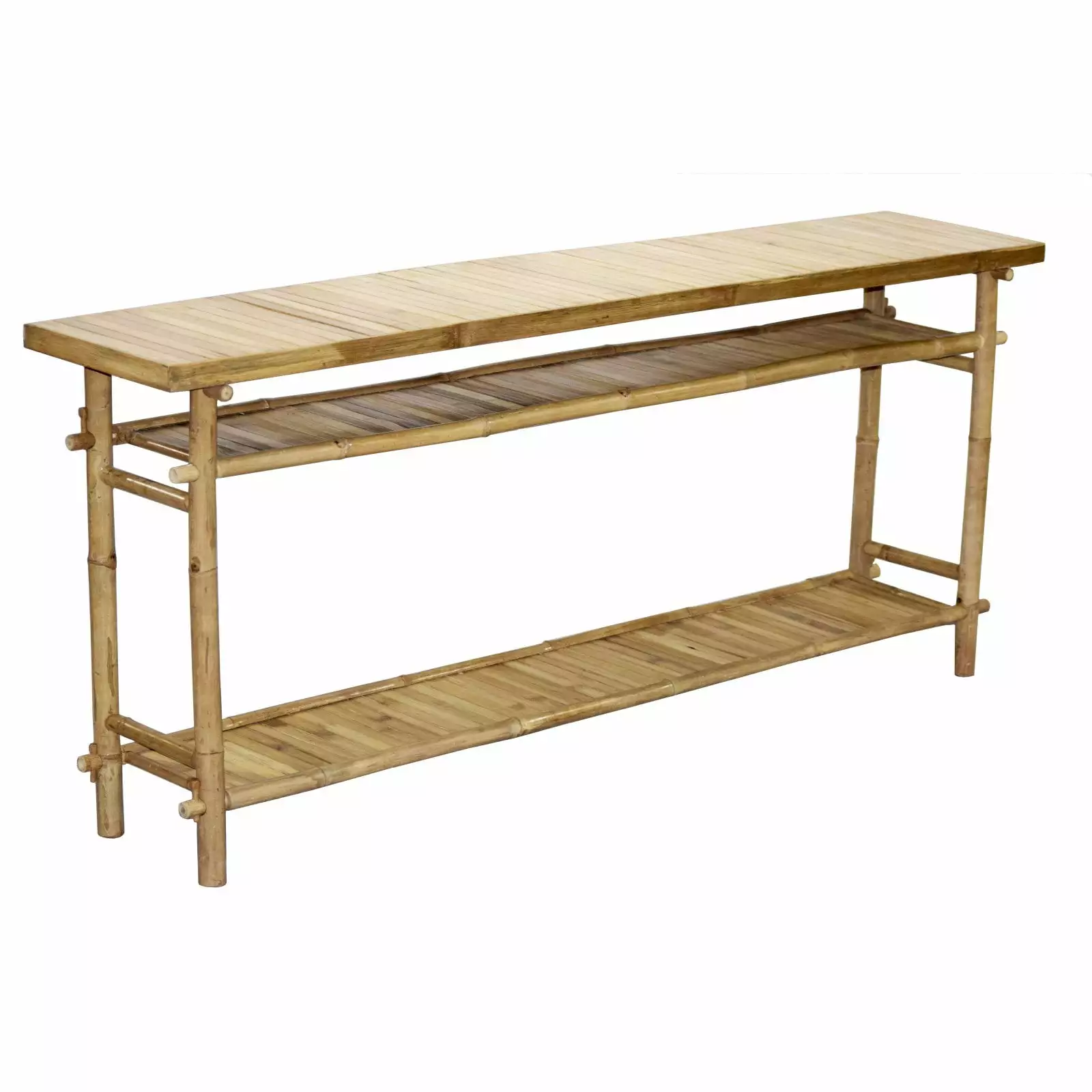Bamboo54 Bamboo Long Hallway Sofa Table Console