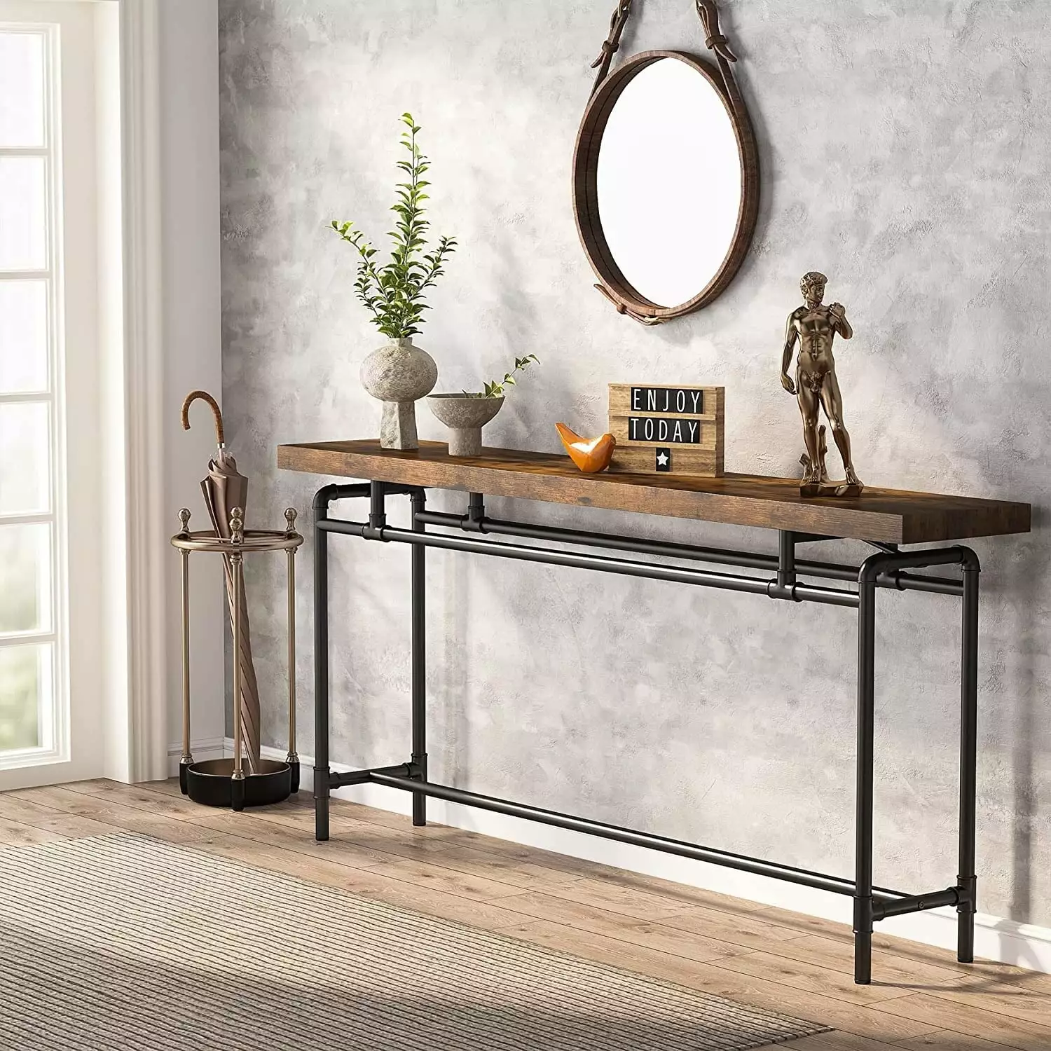 70.9 Inch Console Table Living Room Sofa Tables Behind Couch Entryway Console Bed Bath & Beyond