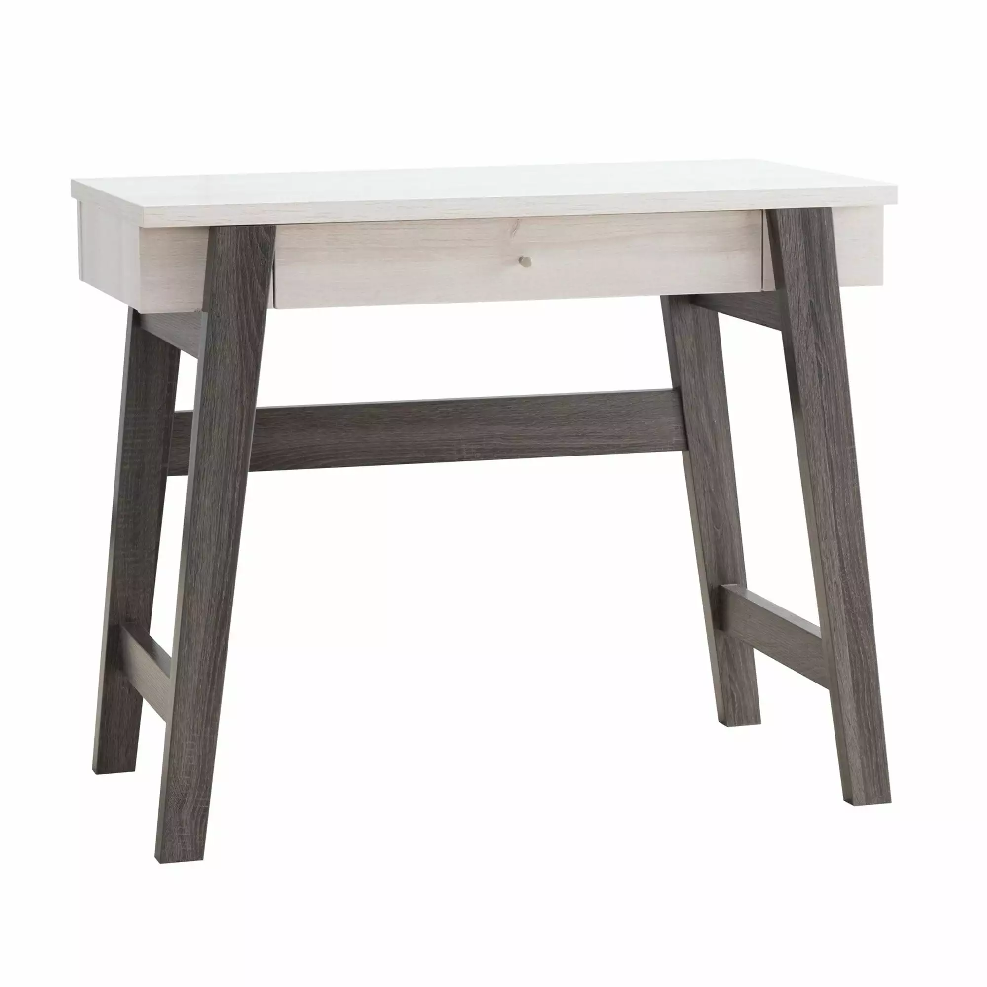 36 Inch Modern Distressed Grey and White Console Sofa Side Table Console Bed Bath & Beyond