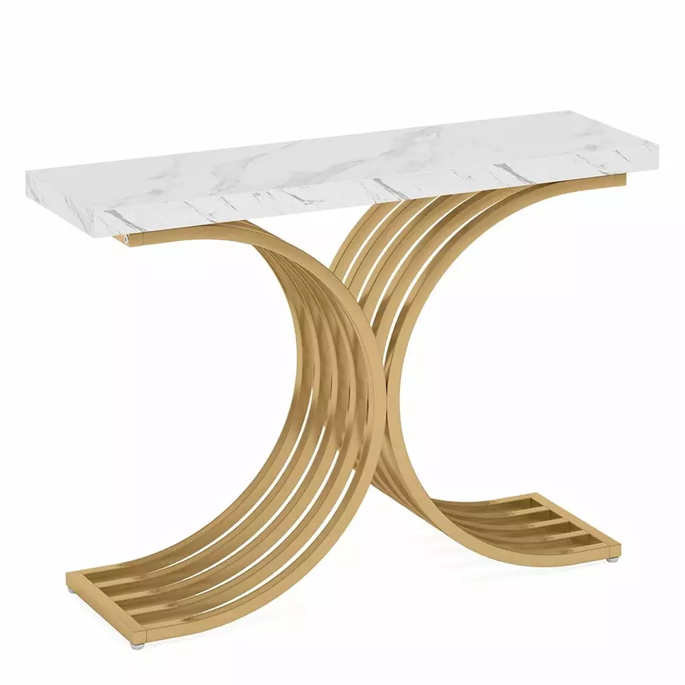 Canddidliike Console Table Entryway Table Sofa Side Table Narrow Long Bookshelf Console