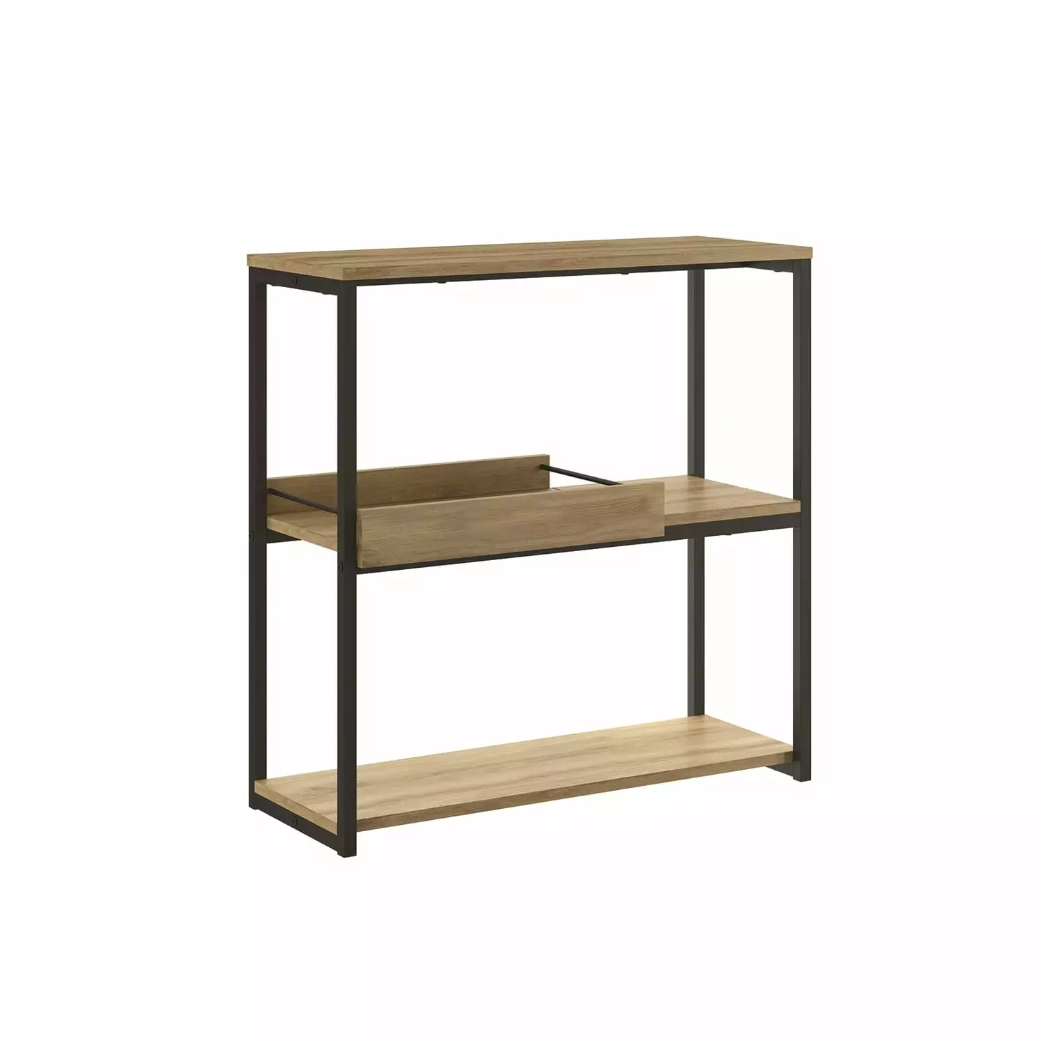 Casabianca Modern Noa Engineered Wood Console Table Brown Entryway Console