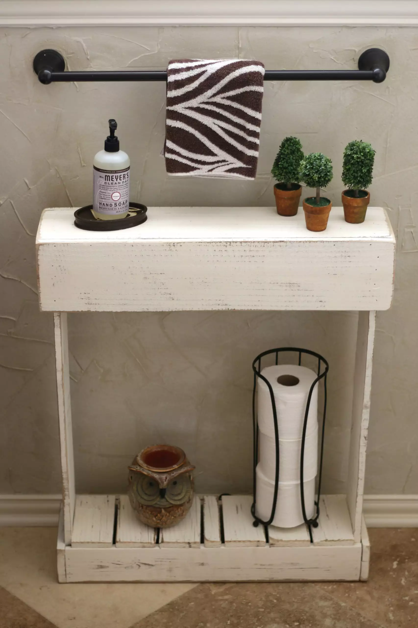 White Slatted Skinny Console Table Entryway Living Room Hallway Console Doug And Cristy Designs