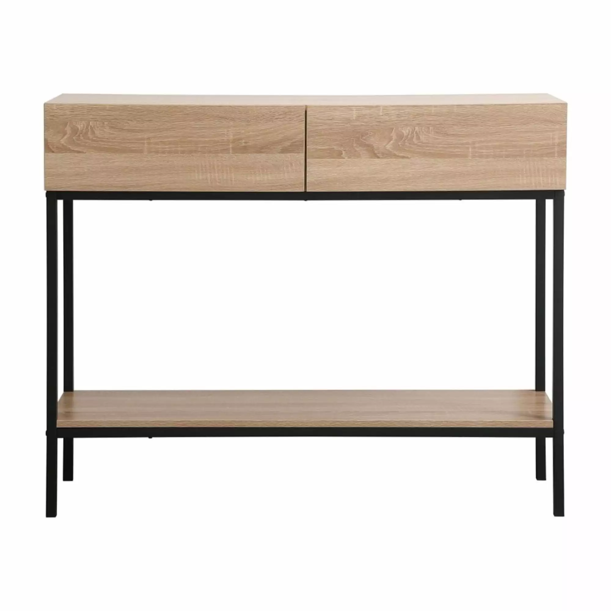 42 Inch Mango Wood Console Table Living Room or Entryway Console Elegant Decor