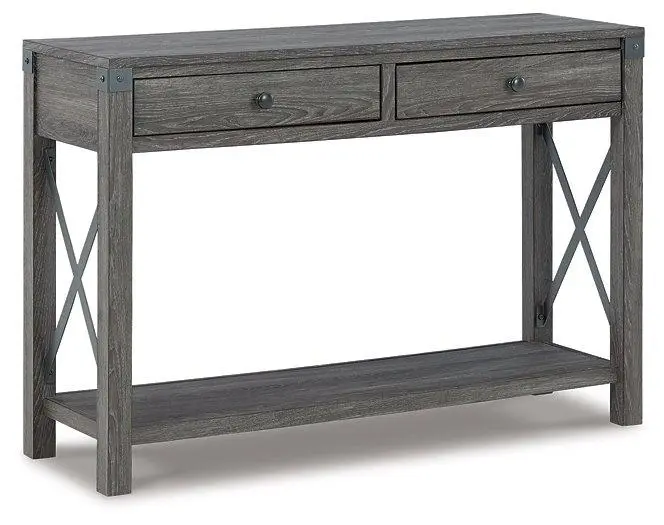 Freedan Sofa Console Table - Narrow Entryway Table Hallway