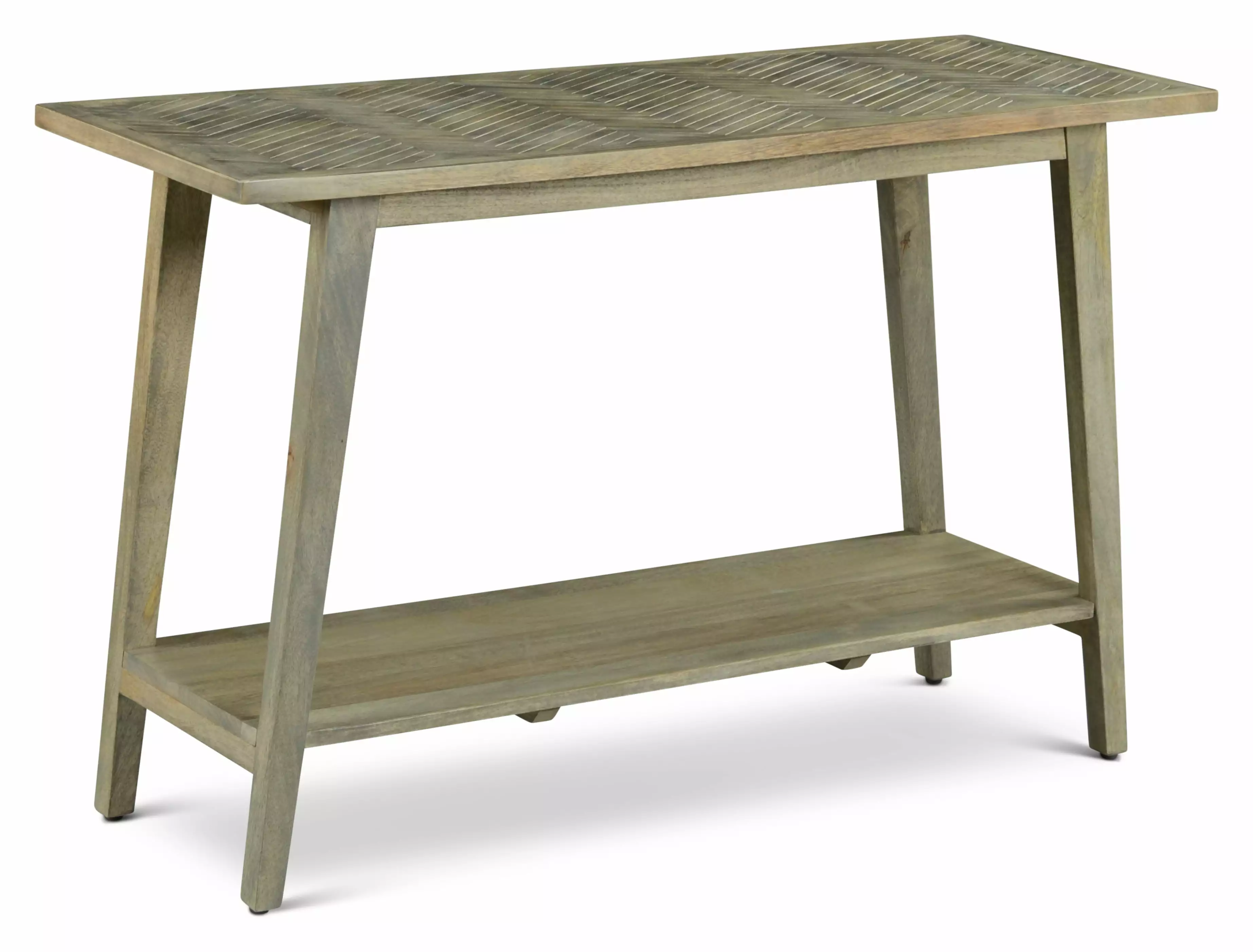 Rectangular Sofa Table Light Brown - Modern Living Room Console Table Console Jamini