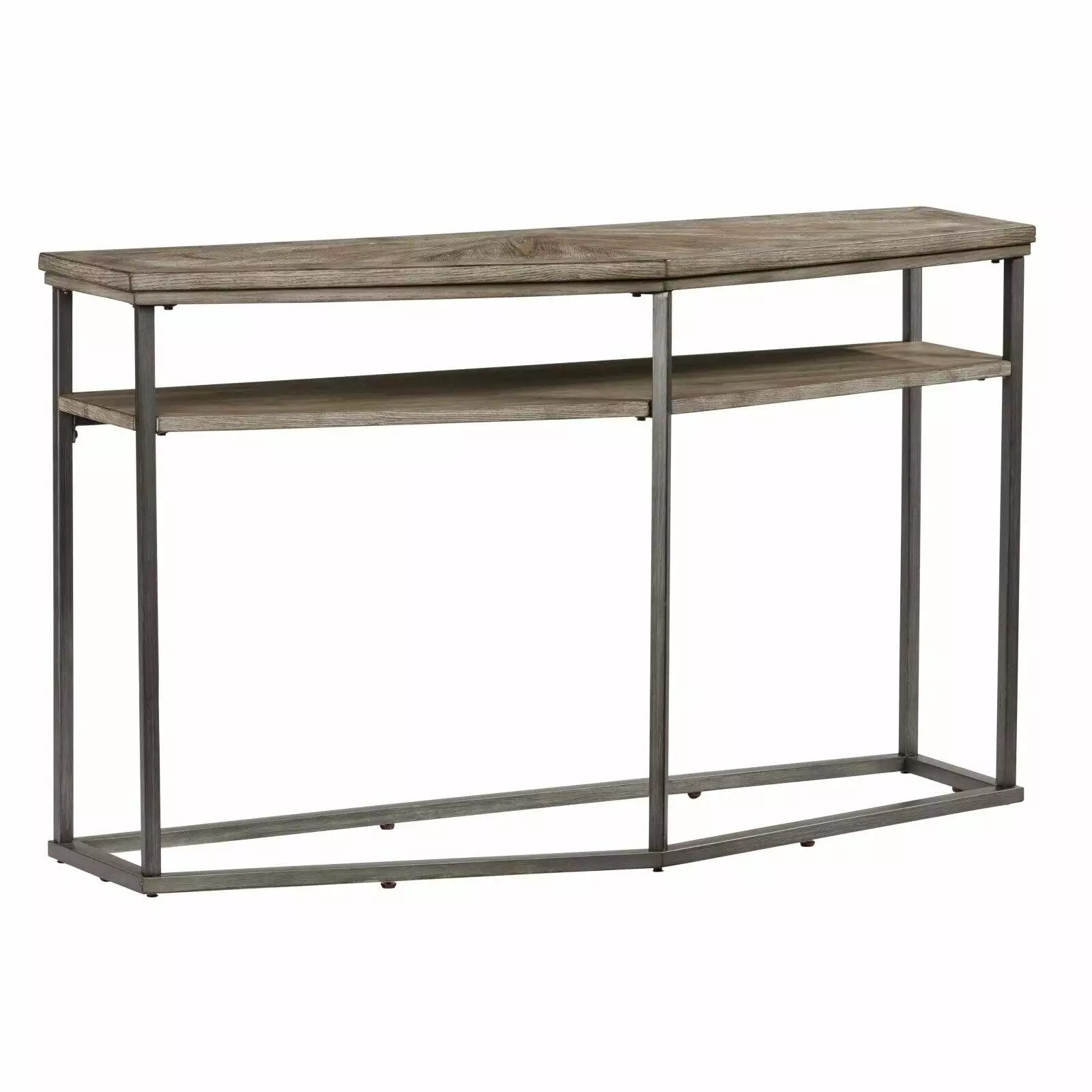 Progressive Furniture Adison Cove Wood Sofa Console Table Ash Blonde Tan Console