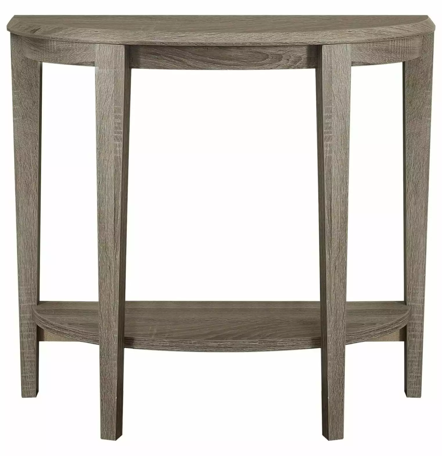 Superwum 36 Inch Narrow Entry Table Dark Taupe Modern Entryway Console