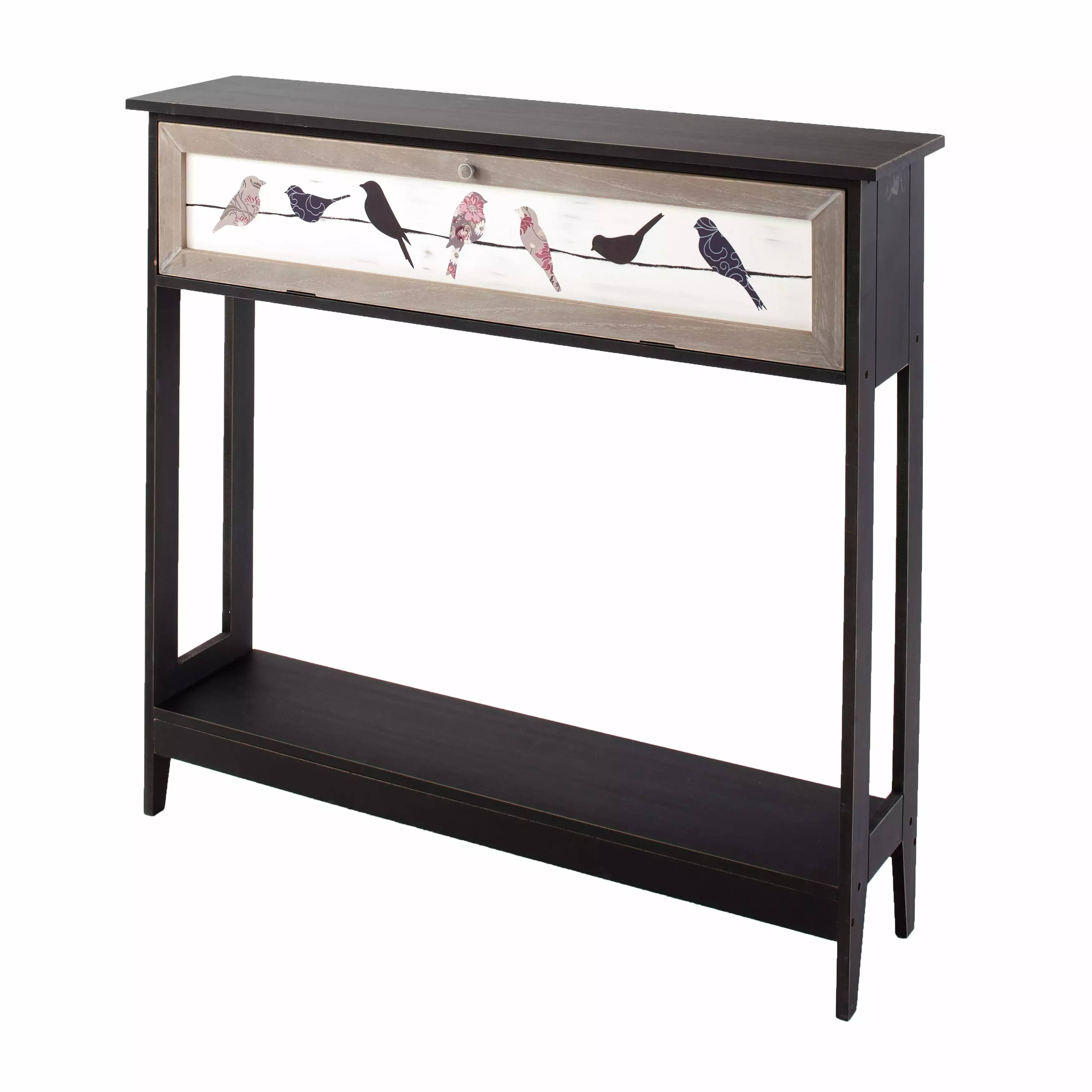 Console Table Accent Table Living Room Black Console The Lakeside Collection