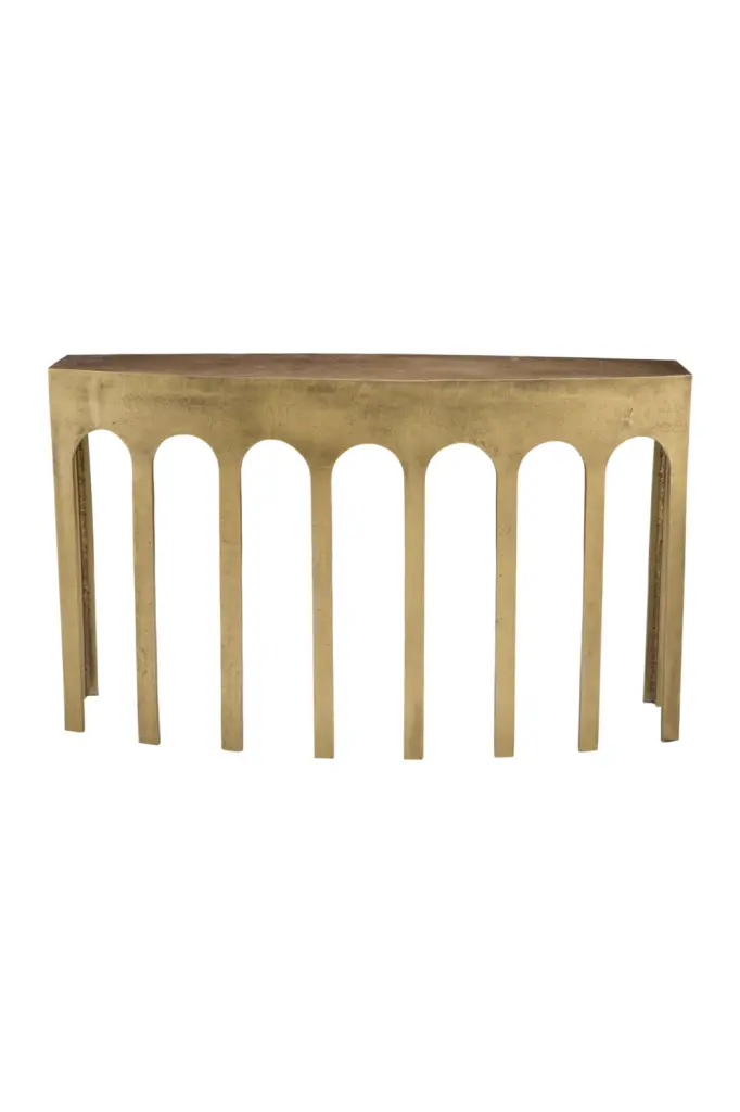 Vintage Brass Console Table Eichholtz Gardini Antique Entry Table Drawers