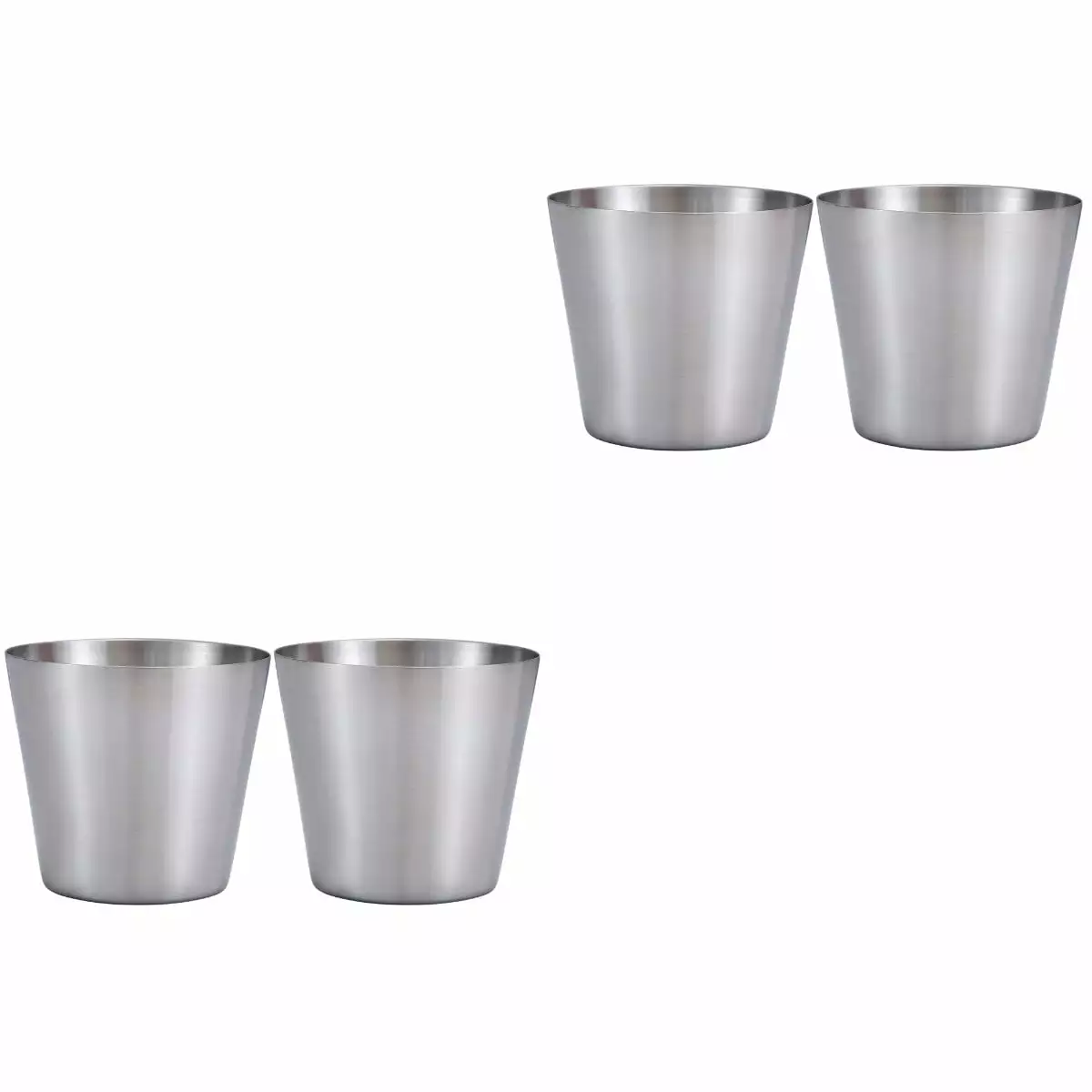 4 Pcs Cold Drink Cup and French Fries Container Snack and Fish Fryer Storage PAVO