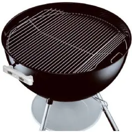 22-Inch Hinged Cooking Grate Easy Charcoal Access Weber