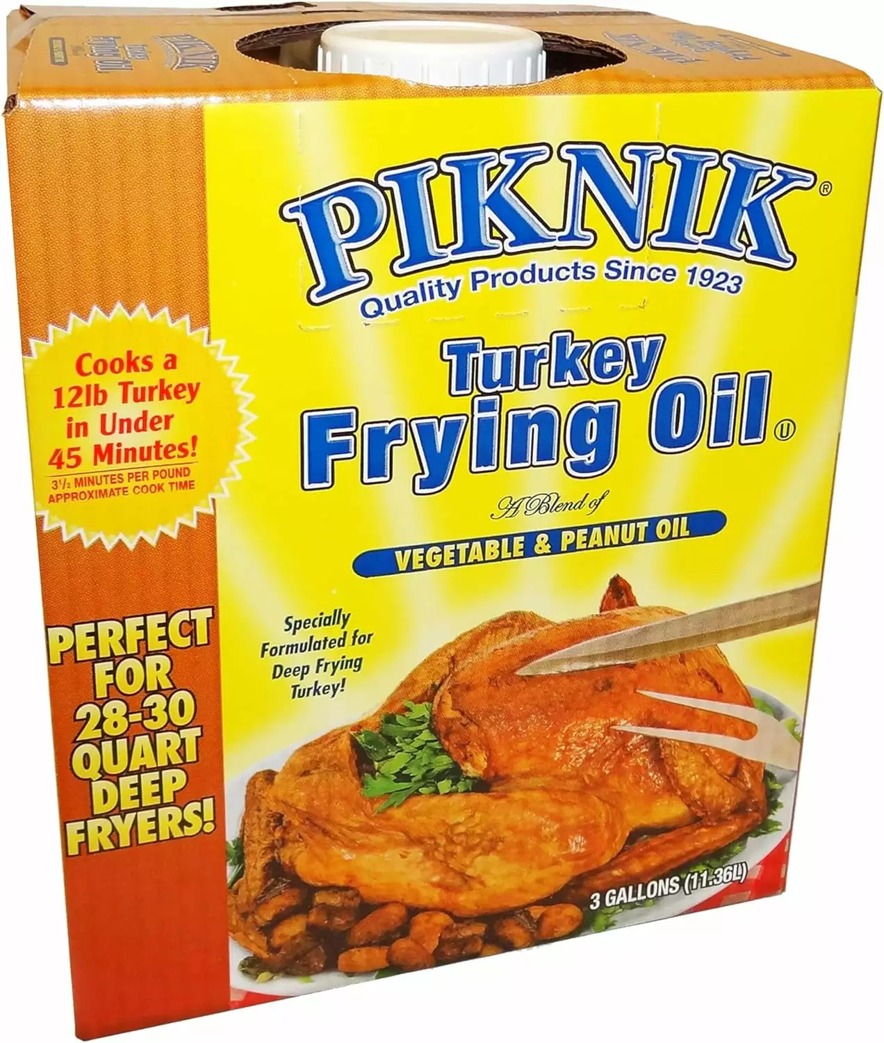 Pik-Nik Oil Turkey Frying 3-Gallon