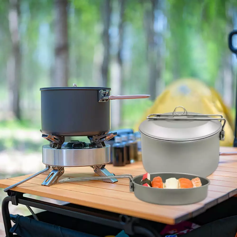 Kitchenware Set Tableware Cookware Set Pot and Pan Outdoor Cooking
