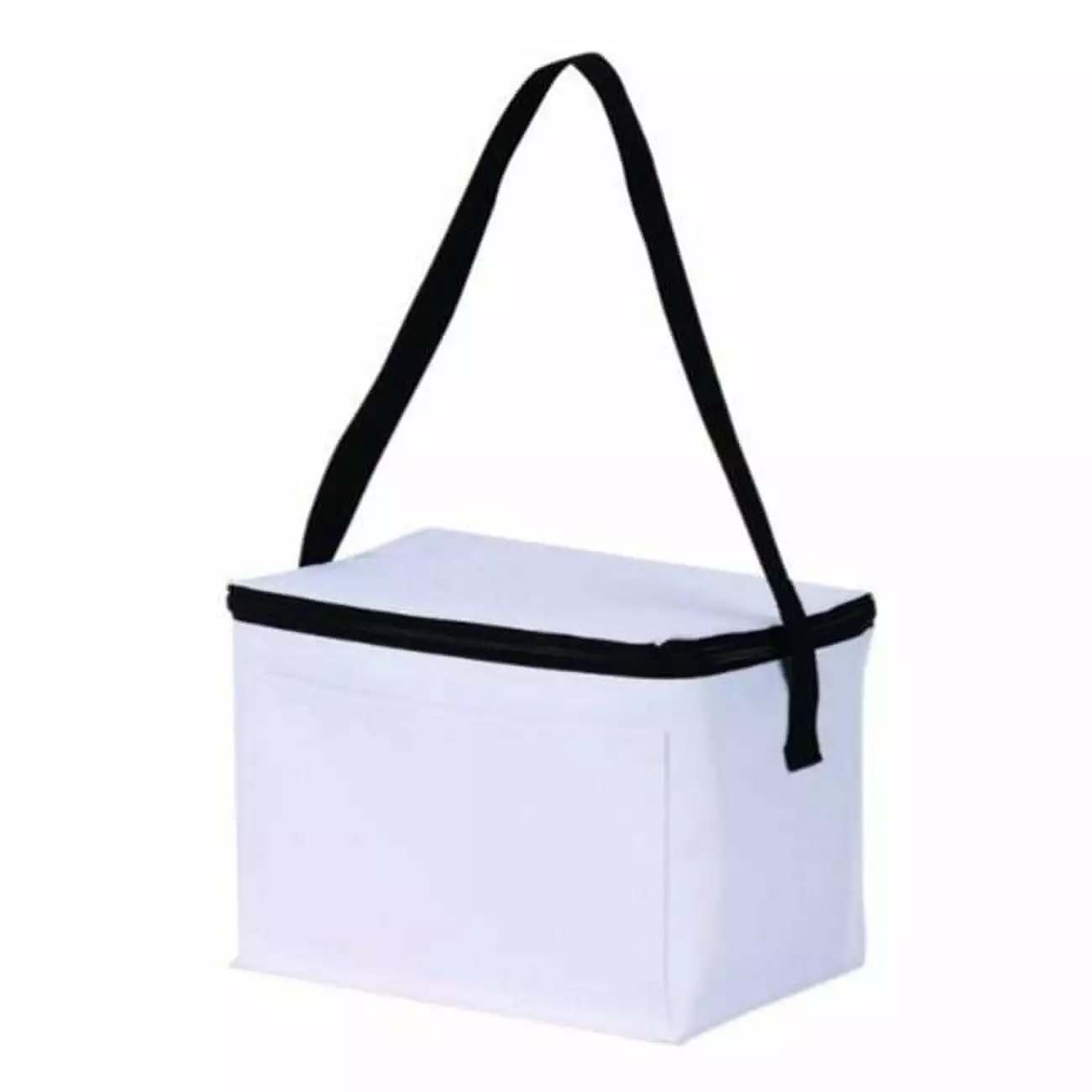 DDI 2364099 6 Can Cooler Bags Carry Strap White - Case 50