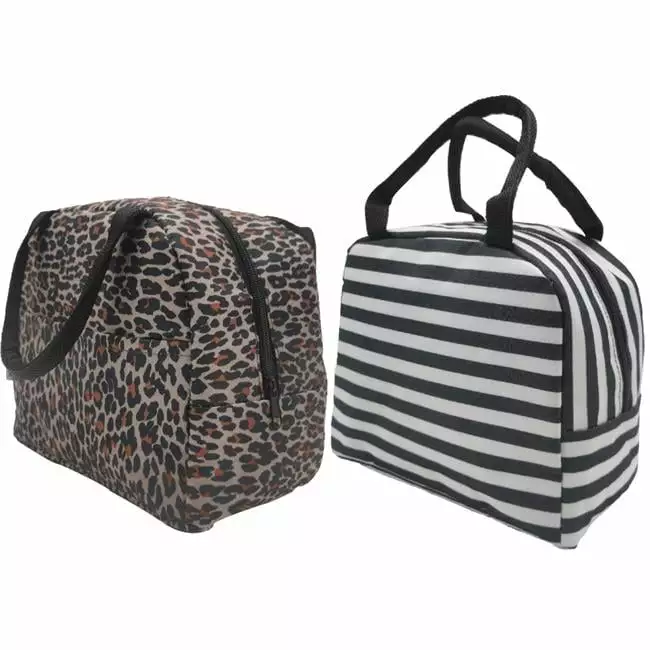 Insulated Cooler Totes Bag 2 Prints Case 24