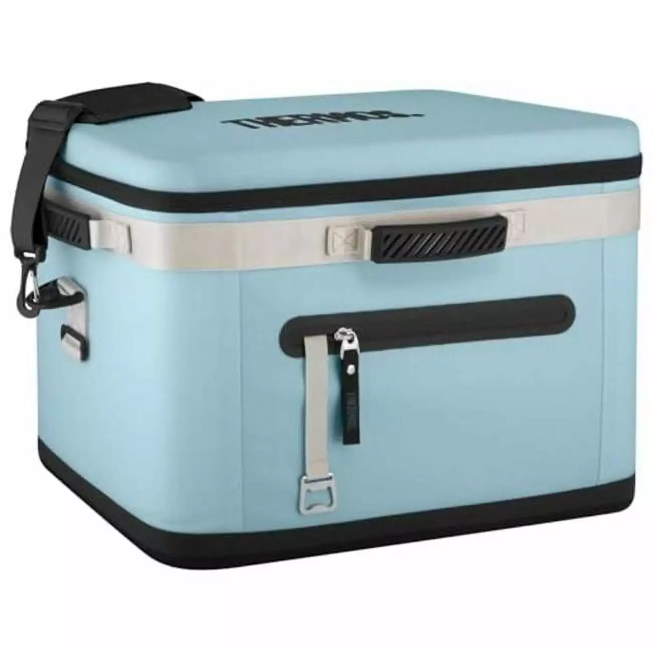 Thermos 36 Can Icon Series Glacier Cooler Blue Pack 2