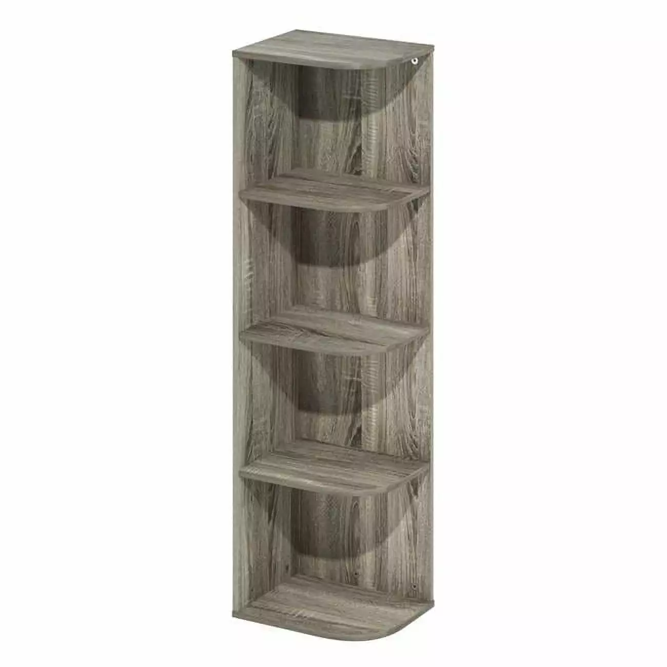 Pasir 4-Tier Corner Open Shelf Bookcase French Oak Home and Office Lauren Ralph Lauren