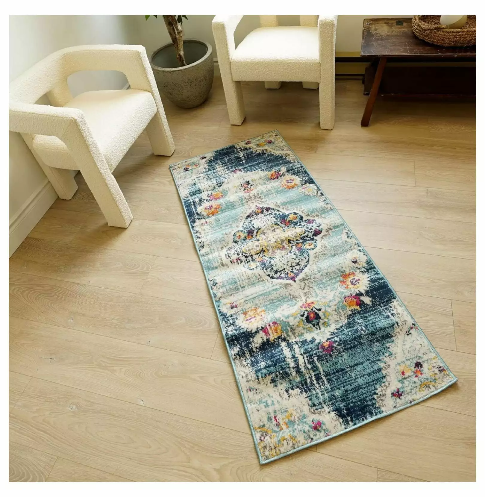 Yunwen Corner Bookshelf 5-Tier Tall Narrow Bookcase Industrial Small Corner Shelf Storage Cube Display Rack Home Office Li...