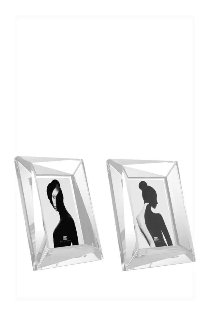Eichholtz Obliquity S Crystal Picture Frames Set 2