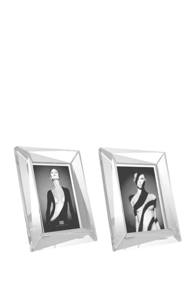 Eichholtz Obliquity L Crystal Picture Frames Set 2 Large