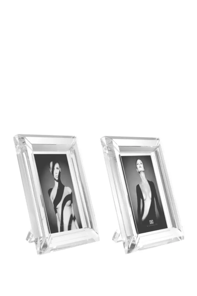 Eichholtz Theory S Crystal Picture Frames Set 2