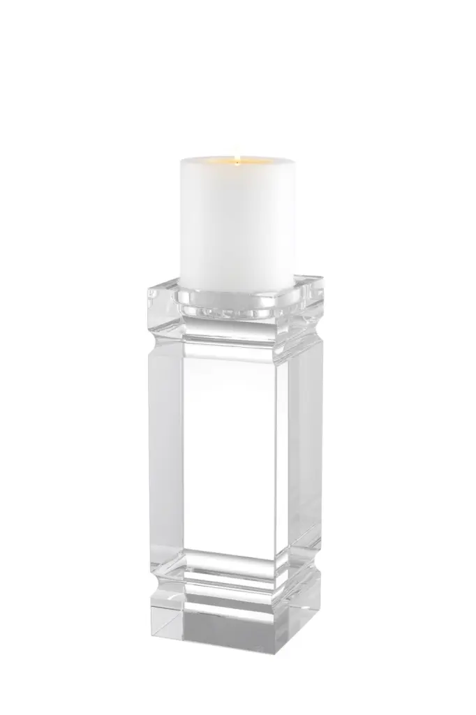 Eichholtz Tillary Small Crystal Candle Holder Tabletop