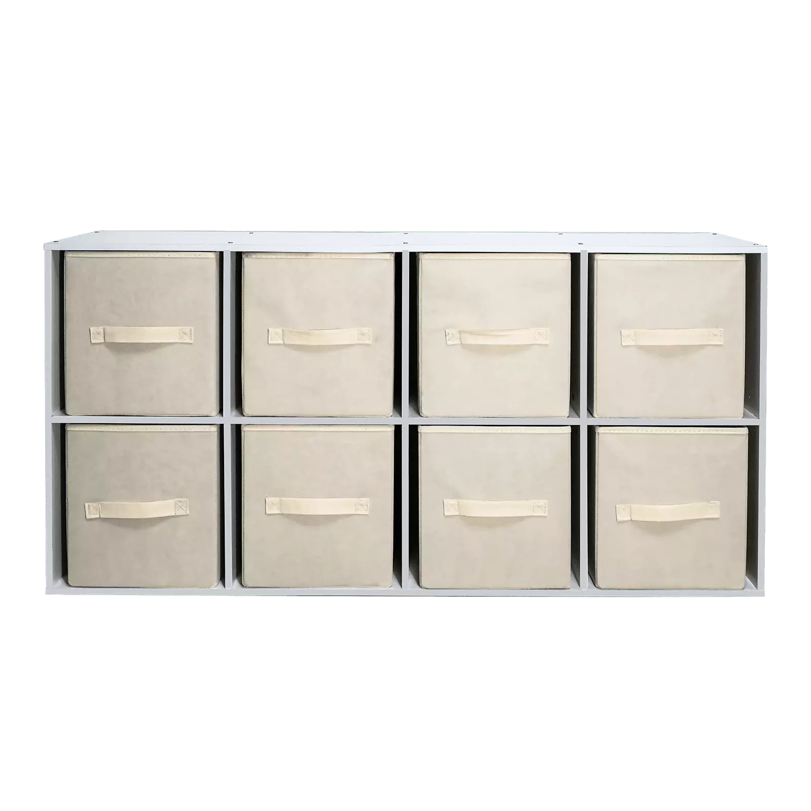 Baokaler 8 Cube Storage Organizer - Cubby Storage Bookshelf Bins Bedroom