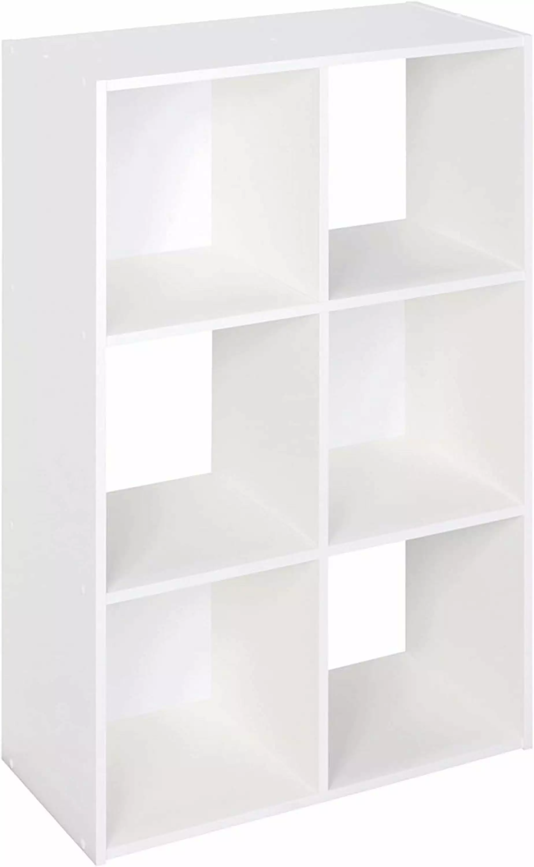 Cubeicals Organizer 6-Cube Storage Shelf Organizer Bookshelf White