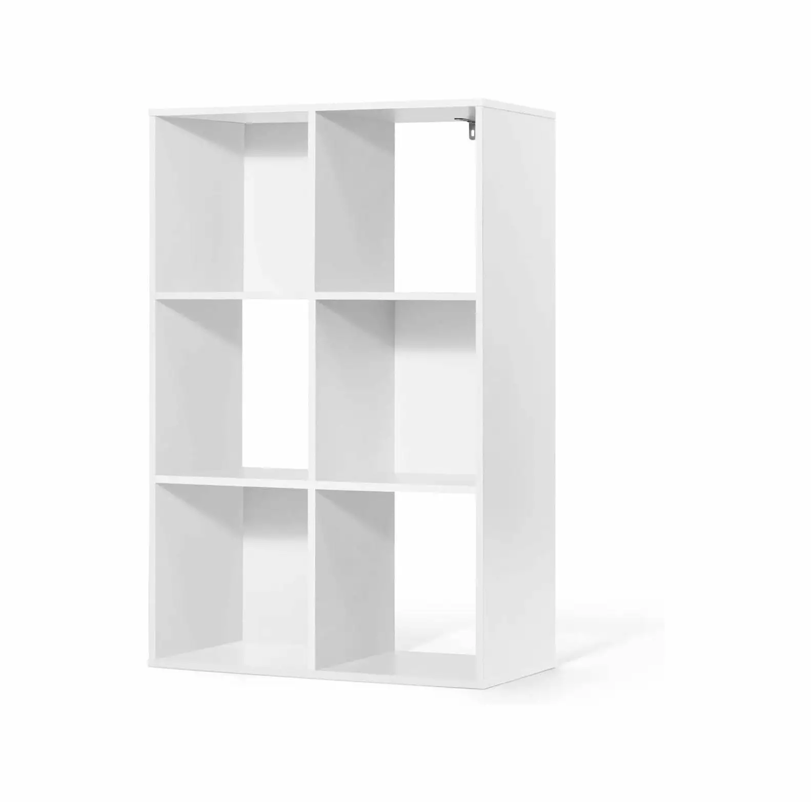 CodYinFI Sturdy 11-Inch Cube Storage Organizer Shelf Thick Exterior Edge Rustic Grey Oak White