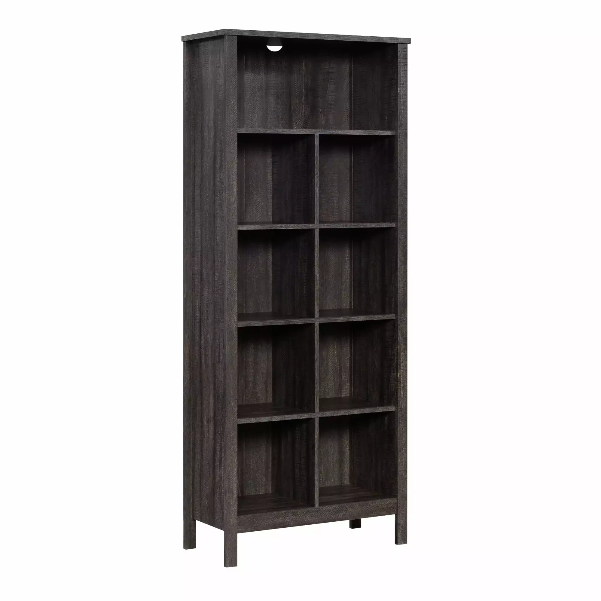 Sauder Select Engineered Wood 9 Cube Storage Blade Walnut Finish
