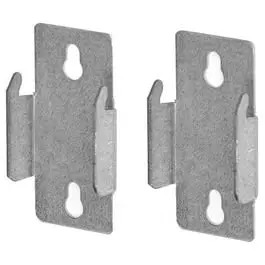 Double Curtain Rod Bracket Pair Heavy Drapes and Blackout Curtains Various