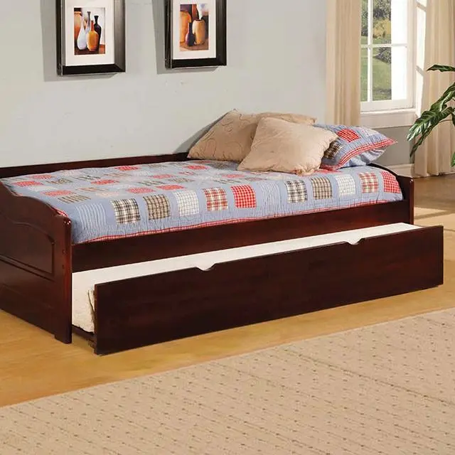 Sunset Cherry Daybed Trundle Cherry Finish