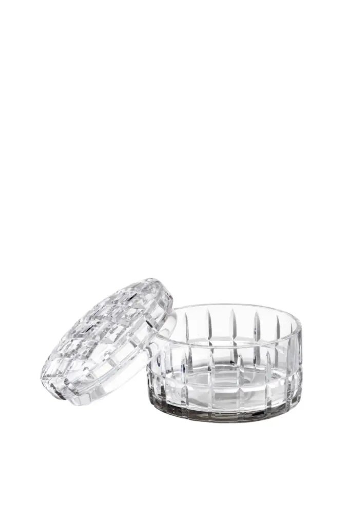 Eichholtz Rocabar Small Round Glass Box Home Decor