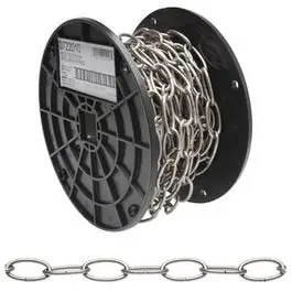 #10 Decorating Chain 40-Foot Decorative Metal Chain Sold in store by the foot