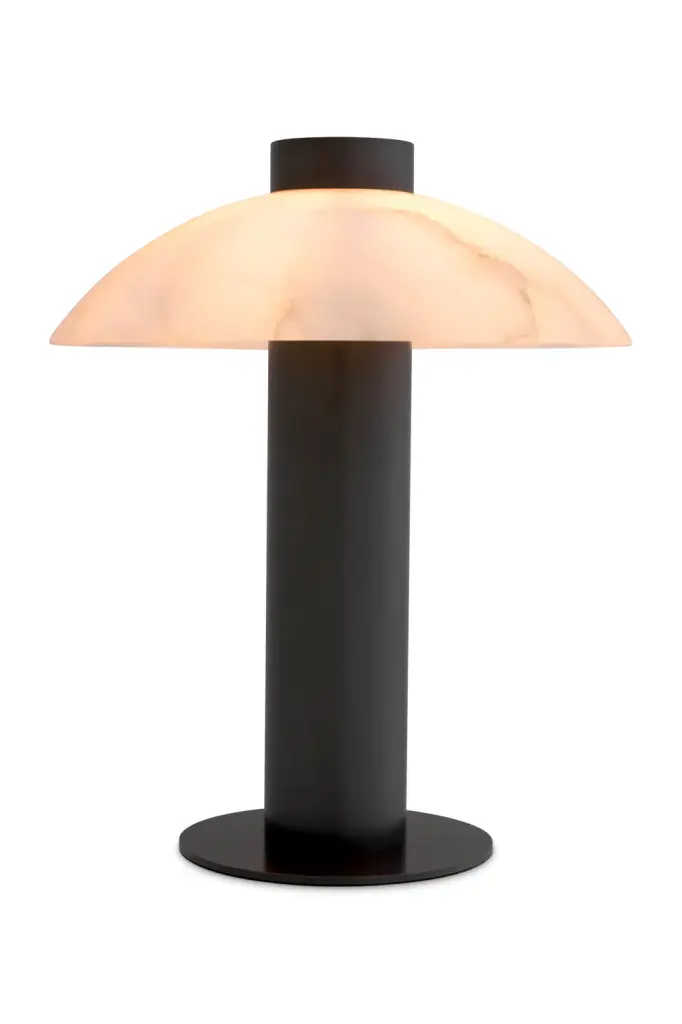 Alabaster Contemporary Table Lamp Eichholtz Chatel Elegant Lighting
