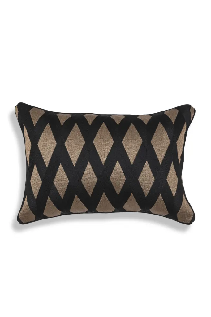 Diamond Pattern Pillow Eichholtz Splender Chic Home Accessory