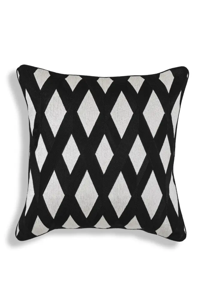 Diamond Pattern Square Pillow Eichholtz Splender Luxury Home Decor