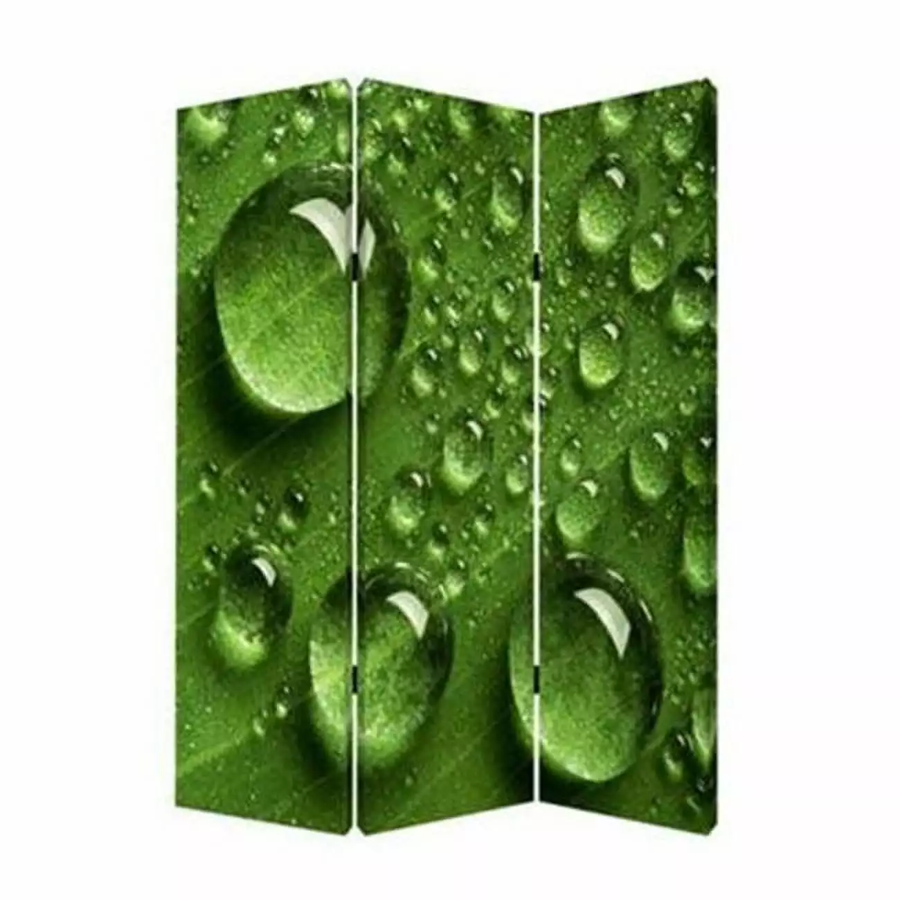 72in Multicolored Rain Screen Room Divider Jagged Designs