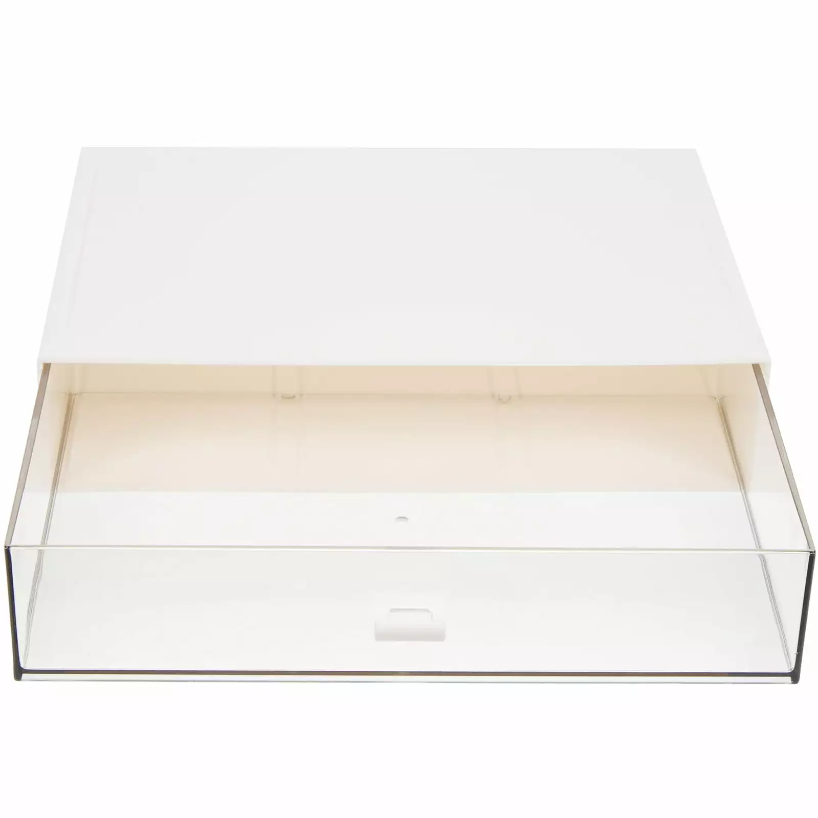YuYiSan Desktop Stackable Storage Box Drawer Type Stationery Makeup Case