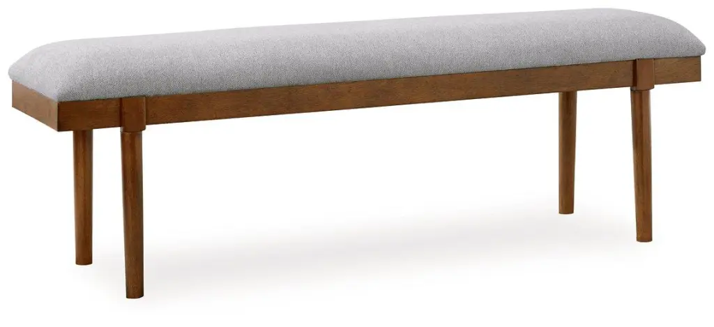 Lyncott 59 Inch Upholstered Dining Bench - Comfortable Seating Kitchen or Dining Room