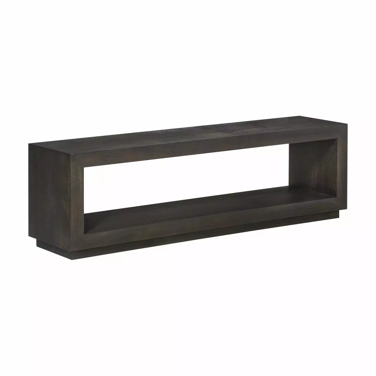 Modus Oxford Dining Bench Distressed Basalt Gray Solid Wood Kitchen Bench Benches Modus Furniture