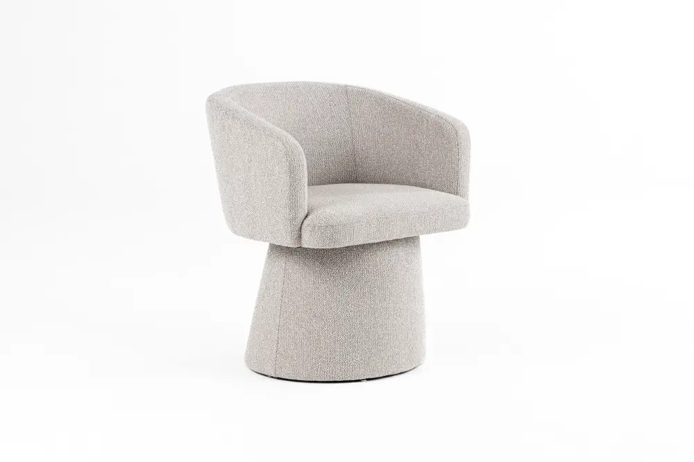 Modrest Linton - Today's Light Grey Fabric Dining Chair