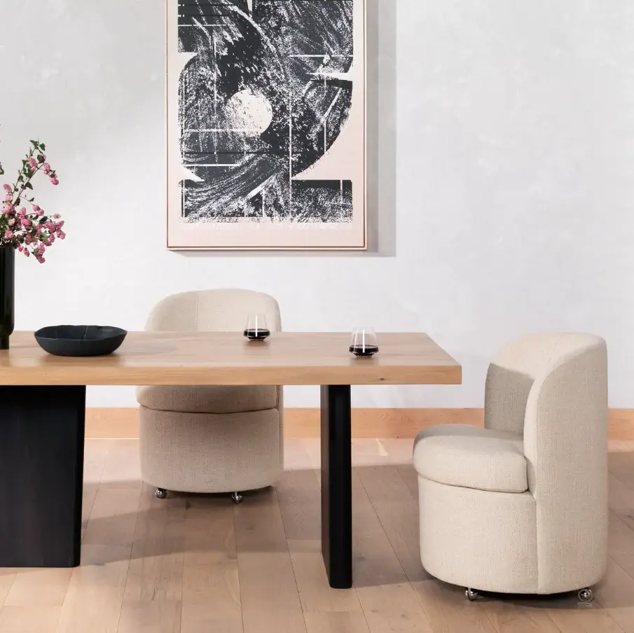 Stretch Jacquard Gloria Dining Chair