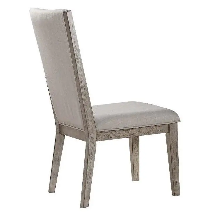 Acme Rocky Gray Oak Side Chair Set 2 72862 - Contemporary Dining Chairs